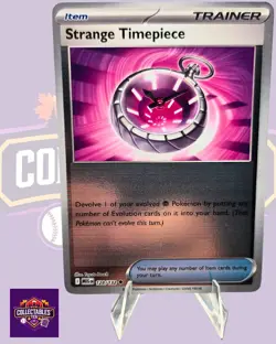 Strange Timepiece 128/132 Me01: Mega Evolution Reverse Holo - Pokemon TCG NM - Image 1