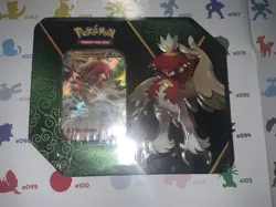 Pokemon TCG Divergent Powers Hisuian Decidueye v Evolving Skies Tin 1 Of 3 - Image 1