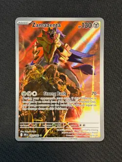 Zamazenta 201/182 Illustration Rare Destined Rivals Pokemon English Near Mint - Image 1