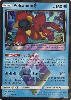 ALL 5 RARE PRISM STAR FORBIDDEN LIGHT POKEMON-Arceus Diancie Volcanion Lysandre+ - Image 3