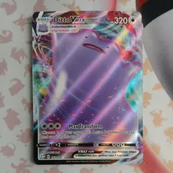 Ditto Vmax - 051/072 Shining Fates Ultra Rare Pokemon - NM/MINT - Image 1