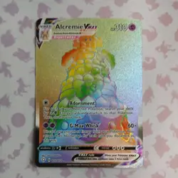 Alcremie VMAX 073/072 Secret Rainbow Rare - 2021 Pokemon Shining Fates NM - Image 1