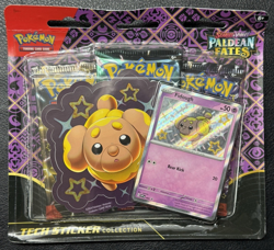 Paldean Fates Tech Sticker Collection Maschiff + Fidough Set of 2 - Pokemon TCG - Image 2