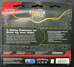 Paldean Fates Tech Sticker Collection Maschiff + Fidough Set of 2 - Pokemon TCG - Image 5