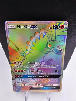 Pokemon TCG HO-OH GX Sun & Moon Sm80 Promo Promo - Image 1