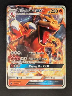 2017 Pokemon TCG Charizard GX 20/147 Sun & Moon Burning Shadows Ultra Rare Holo - Image 1