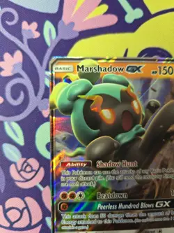 Pokemon TCG Sun & Moon Black Star Promo Marshadow GX SM59 Mint - Image 2