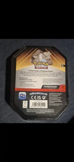 Pokemon TCG - Slaking - Triple Whammy - Collectors Tin - Factory Sealed - New - Image 2