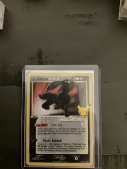 Pokemon TCG Umbreon Gold Star 17/17 Celebrations Classic Collection - Image 3