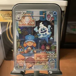 Vanillish 190/182 Pokemon TCG Holiday 2025 Snowflake Stamp Promo NM - Image 1