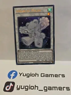 YUGIOH URSARCTIC POLARI ANGU ULTRA 1ST EDITION LIGHT PLAYED - Image 1
