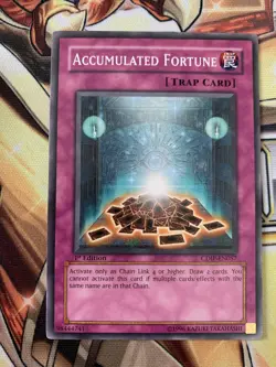 Accumulated Fortune CDIP-EN057 - Common - 1st Edition NM Yugioh - Image 1