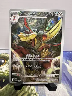 Kingambit 130 Sv: Scarlet & Violet Promo Cards Holo (LP) - Image 1