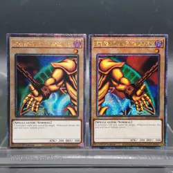 Exodia The Forbidden One Complete 5 Card Playset QCSR Yu-Gi-Oh TCG NM - Image 4