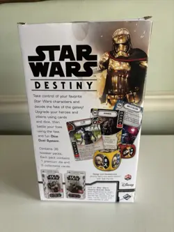 Star Wars Destiny convergence Booster Packs dice & card Game - Image 5