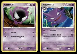 Gastly 64/99 & Haunter 42/99 Arceus Pokemon Card - Image 1