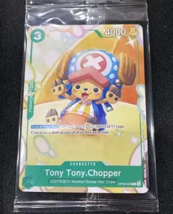 One Piece Day Dallas Tony Tony.Chopper Promo Card Sealed New - Image 1