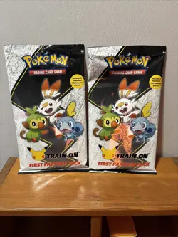 2 x Pokemon Card TCG 25th Anniversary GALAR First Partner Pack NEW SEALED 820650809613 - Image 1