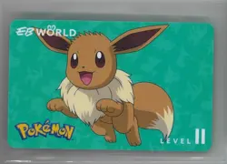 New EEVEE Pokemon Day EB Games World Level 2 Membership Card Promo - Limited Ed - Image 1