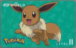 New EEVEE Pokemon Day EB Games World Level 2 Membership Card Promo - Limited Ed - Image 2