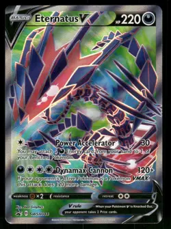 Eternatus V - SWSH044 Promo Holo NM Pokemon SWSH: Sword & Shield Promo Cards - Image 1