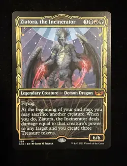 MTG Ziatora, the Incinerator Showcase - Streets of New Capenna #339 - Image 1