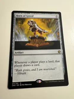 Magic The Gathering: Horn of Greed Conspiracy: Take the Crown Regular. NM - Image 2