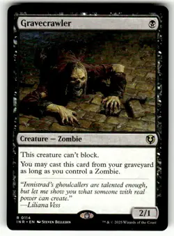 Innistrad Remastered Gravecrawler Masters/Rare - Image 1