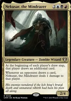 1x Nekusar, the Mindrazer Commander Masters (CMM) #349 Regular NM - Image 1