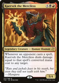 Kaervek the Merciless Foil - Time Spiral Remastered MTG-LP - Image 1