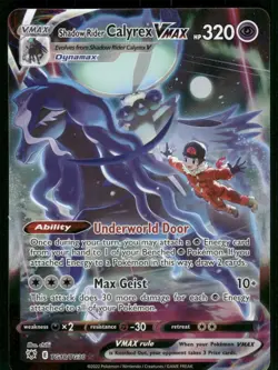 Shadow Rider Calyrex VMAX TG18/TG30 Ultra Rare Holo NM Pokemon SWSH10: Astral Ra - Image 1