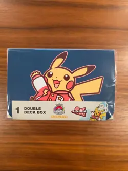 Pokemon TCG: World Championship Anaheim 2025 Double Deck Box Pikachu Varsity - Image 1