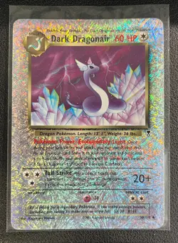 Dark Dragonair (38/110) Reverse Holo Legendary Collection Vintage 2002 Pokemon - Image 1