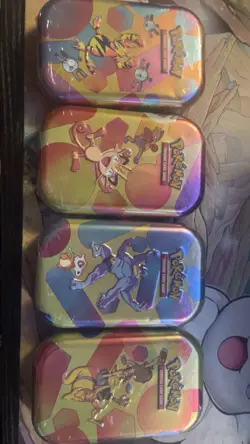 Sealed Pokemon TCG 151 Mini Tin Lot Of . SEALED - Image 1