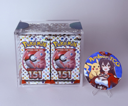 Pokemon Scarlet And Violet 151 36x Booster Pack Lot New/ Sealed + Acrylic Case - Image 2