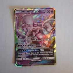 Mewtwo GX Promo SM Promos SM196 Pokemon - Image 1