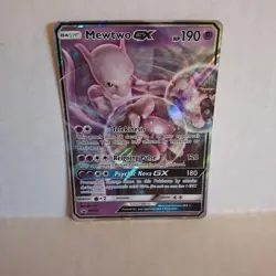 Mewtwo GX Promo SM Promos SM196 Pokemon - Image 3