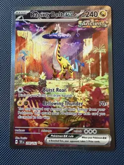 Pokemon: 1x Raging Bolt ex - 208/162 - Special Illustration Rare - NM Temporal F - Image 1