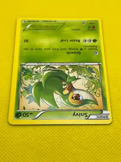 Pokemon Tcg Snivy RC1/RC25 Legendary Treasures: Radiant Collection Holo - Image 3