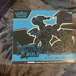 Pokemon Center Black Bolt ETB (Elite Trainer Box) Pokemon TCG - SEALED - Image 1
