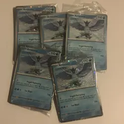 1x Pokemon Holiday Calendar 2025: Articuno 032/159 Snowflake Stamped - Sealed - Image 1