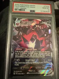 PSA 10 Gem Mint 2022 Pokemon SWSH FA/Eternatus Vmax Lost Origin #TG22 - Image 1