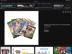 Pokemon TCG Divergent Powers Hisuian Typhlosion V Evolving Skies Packs - Image 5