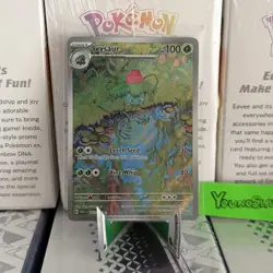 Pokemon TCG S&V 151 Ivysaur Illustration Rare IR 167/165 - Brand New Pack Fresh - Image 2