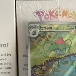 Pokemon TCG S&V 151 Ivysaur Illustration Rare IR 167/165 - Brand New Pack Fresh - Image 3