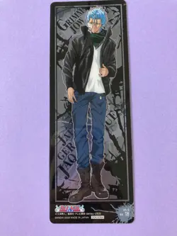 Grimmjow Jaegerjaqu Card No18 Bleach Trading Holo Card Gum Anime Bandai Japanese - Image 1