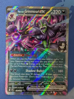Marnie's Grimmsnarl ex 136/182 - Destined Rivals - Pokemon Trading Card Game NM - Image 1