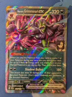 Marnie's Grimmsnarl ex 136/182 - Destined Rivals - Pokemon Trading Card Game NM - Image 2