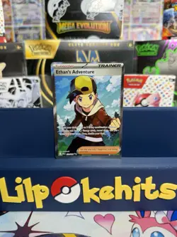 Pokemon TCG: Destined Rivals Ethan's Adventure Ultra Rare Card 221/182 - Image 1