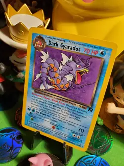 Pokemon TCG Vintage 1999 Team Rocket Set Dark Gyarados 25/82 NM/M RARE CARD - Image 2